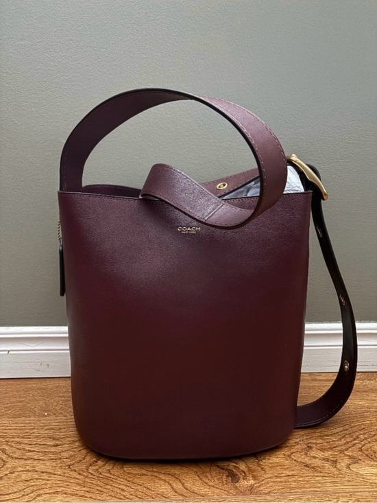 Coach Handbags - Coach Bleecker Bucket Bag - Merlot